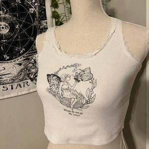 Brandy Melville "Where do you go my love" Top